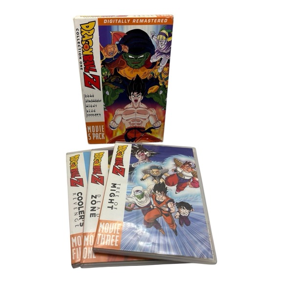 Other - DBZ Movies 1-5 Pack Dragon Ball‎ Z Anime DVD Bundle Digitally Remastered